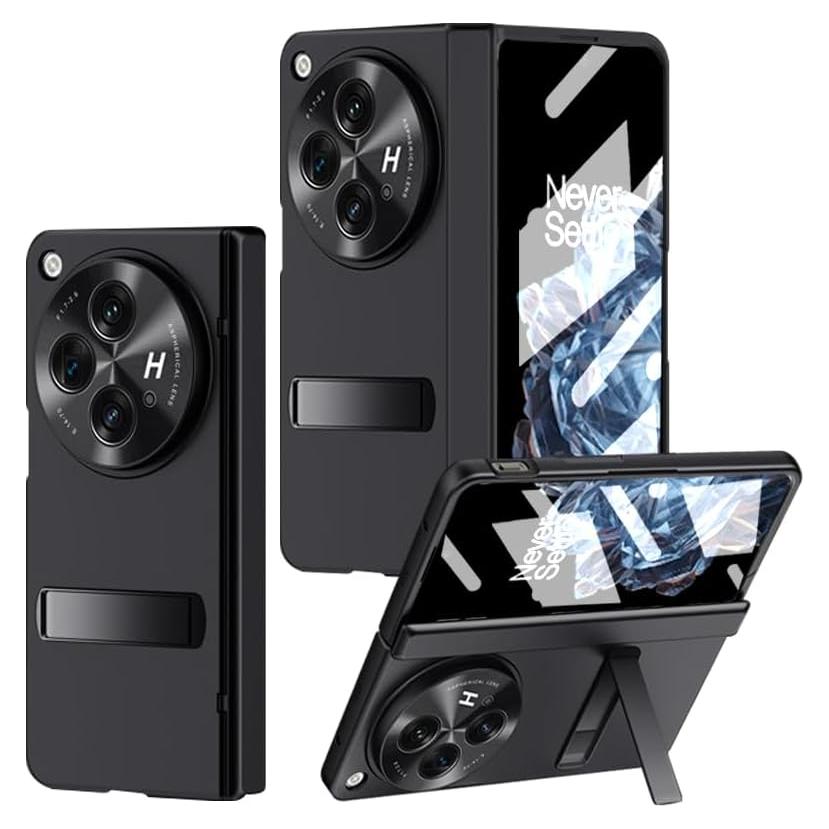 Funda delgada YQODSZ para OnePlus Open con soporte y protección