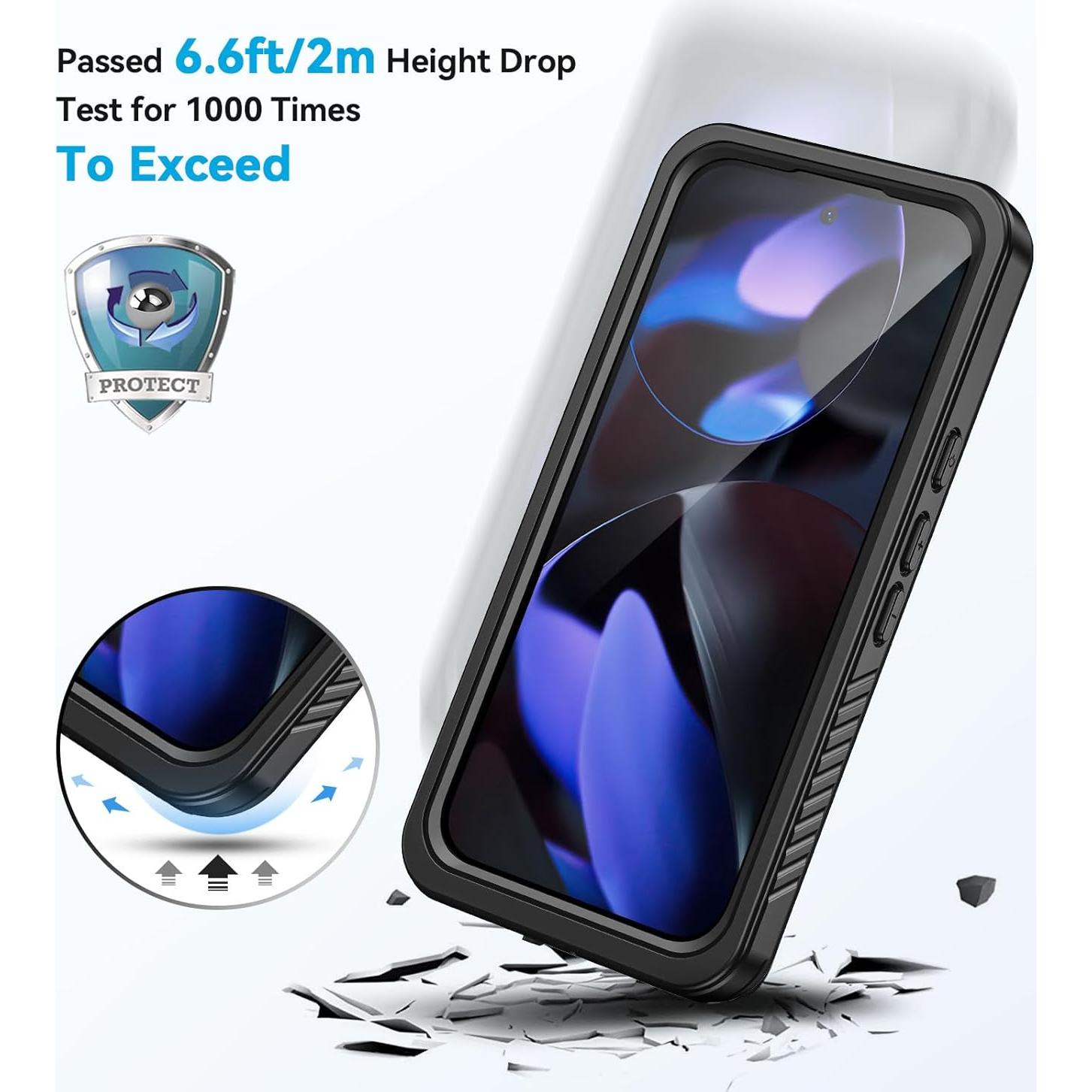 Funda Impermeable Lanhiem para Google Pixel 9 6.3" IP68