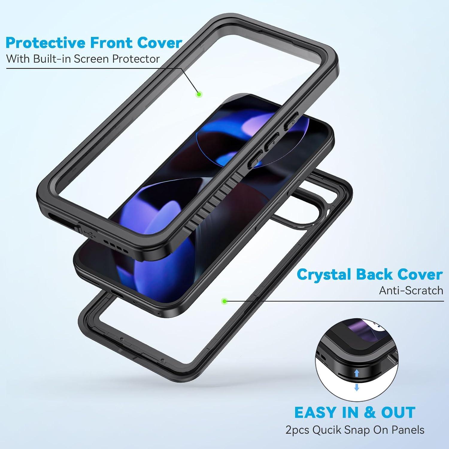 Funda Impermeable Lanhiem para Google Pixel 9 6.3" IP68