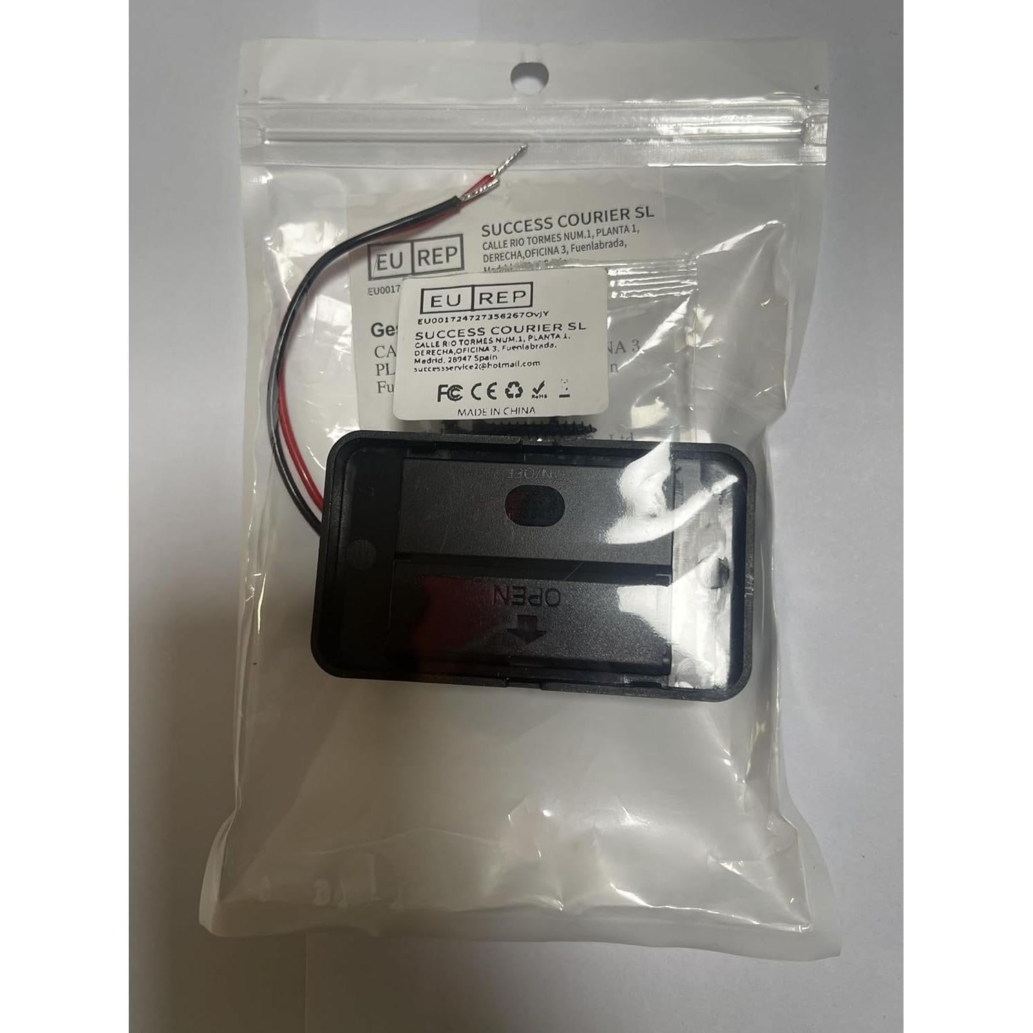 Cargador USB 12V Hapytrip Doble USB-C 30W QC 3.0 Montaje Superficial