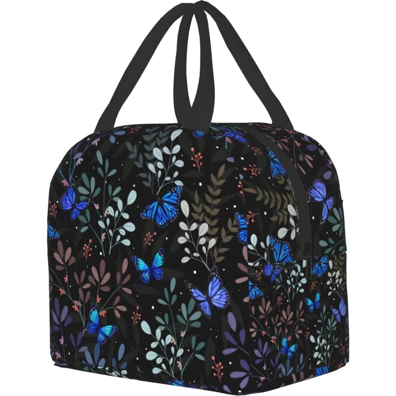 Bolsa de Almuerzo Aislada Hmklpi Mariposa 22x20x13cm