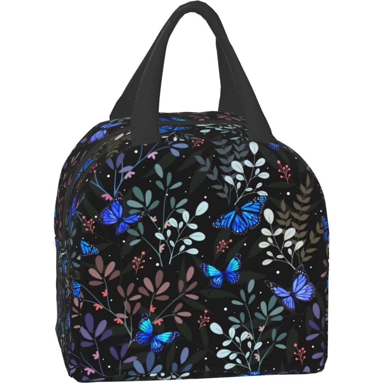 Bolsa de Almuerzo Aislada Hmklpi Mariposa 22x20x13cm