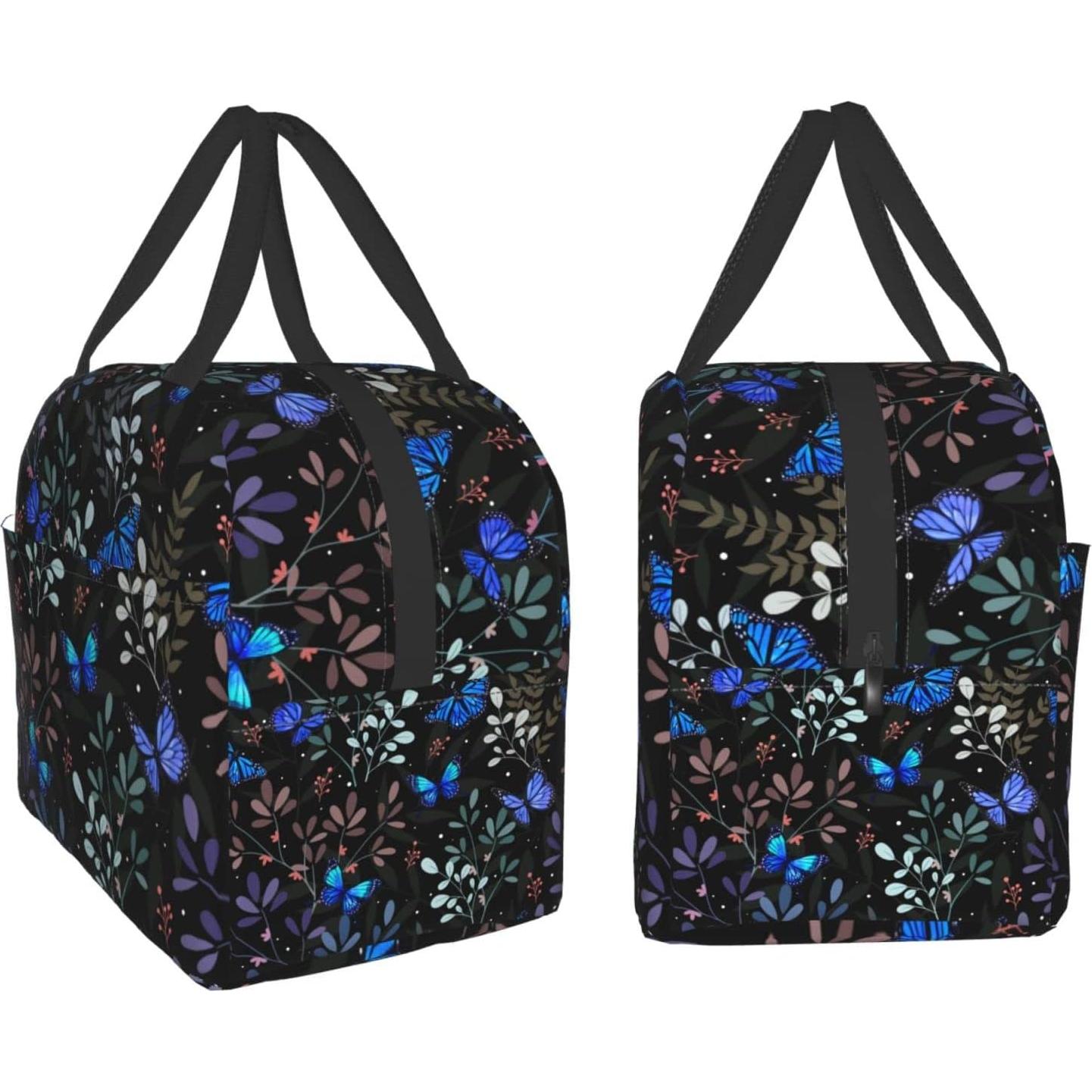 Bolsa de Almuerzo Aislada Hmklpi Mariposa 22x20x13cm