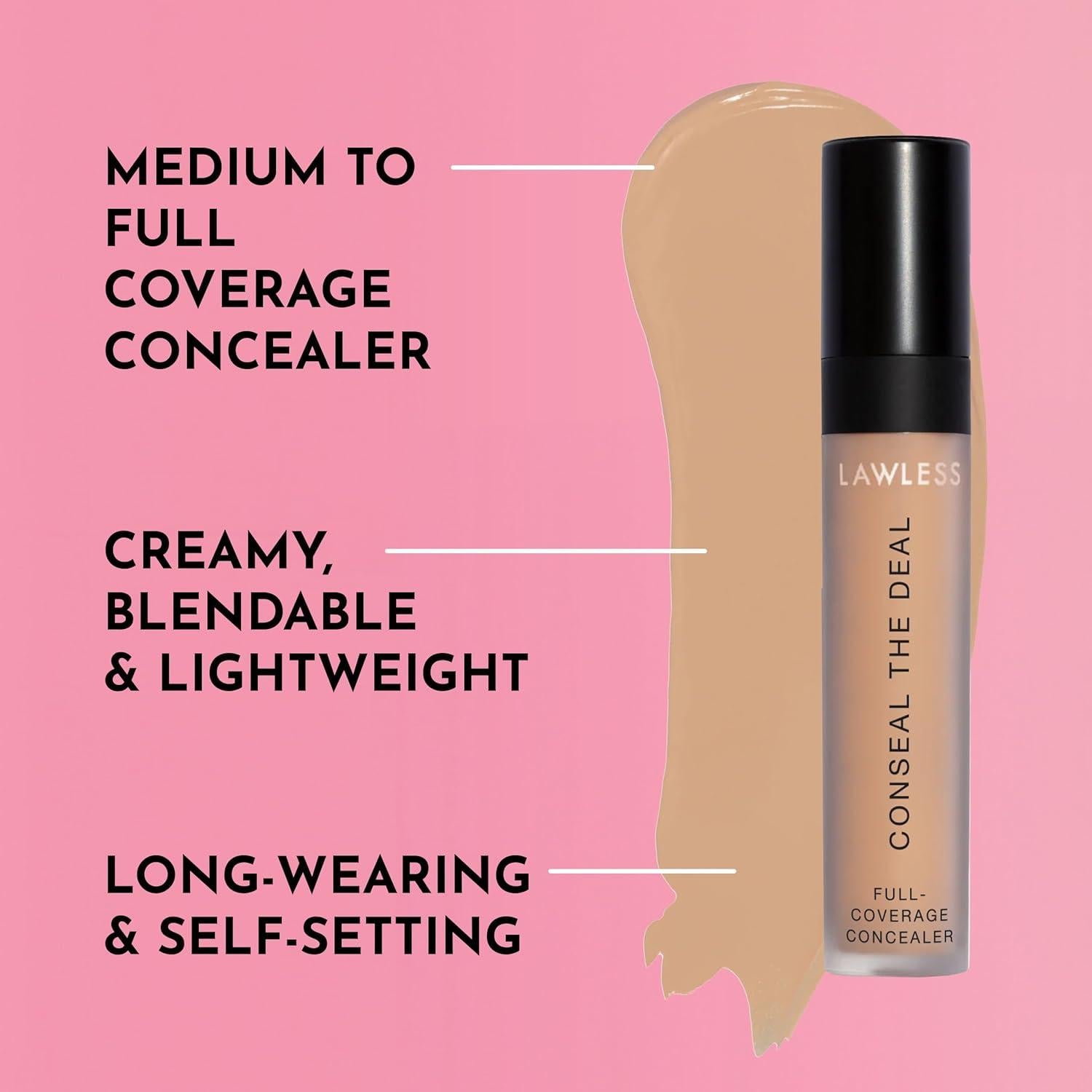 Corrector Ligero LAWLESS Conseal The Deal 5 ml - Ballet