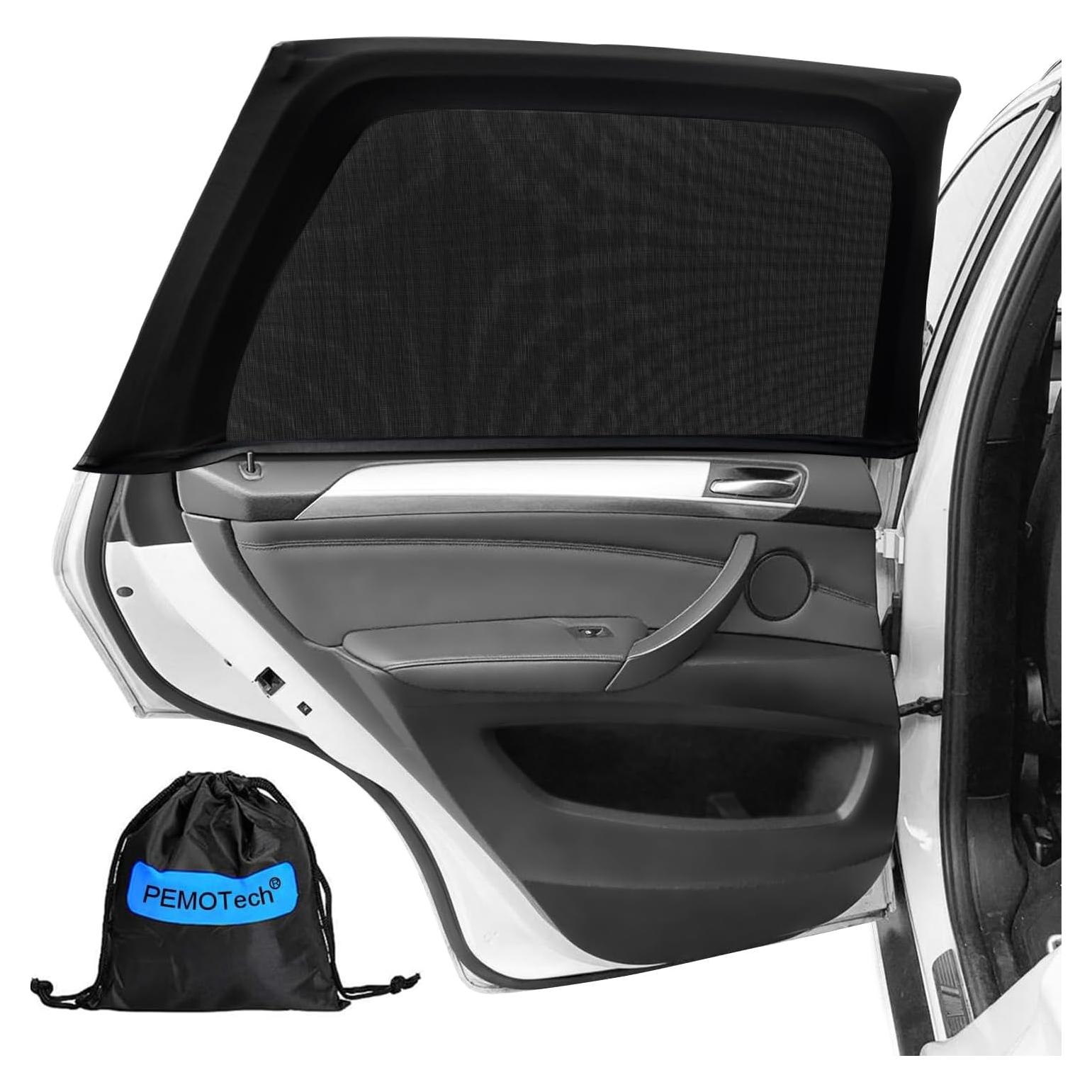 Sombrillas para Ventanas de Auto PEMOTech - Paquete de 2