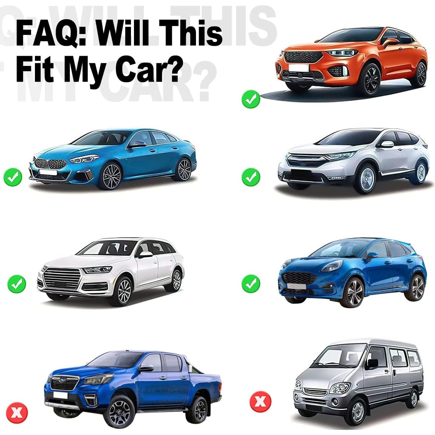 Sombrillas para Ventanas de Auto PEMOTech - Paquete de 2