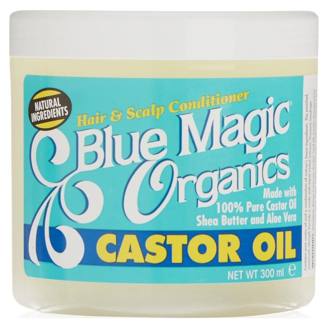 Aceite de Ricino Blue Magic 340g - 100% Natural para Cabello