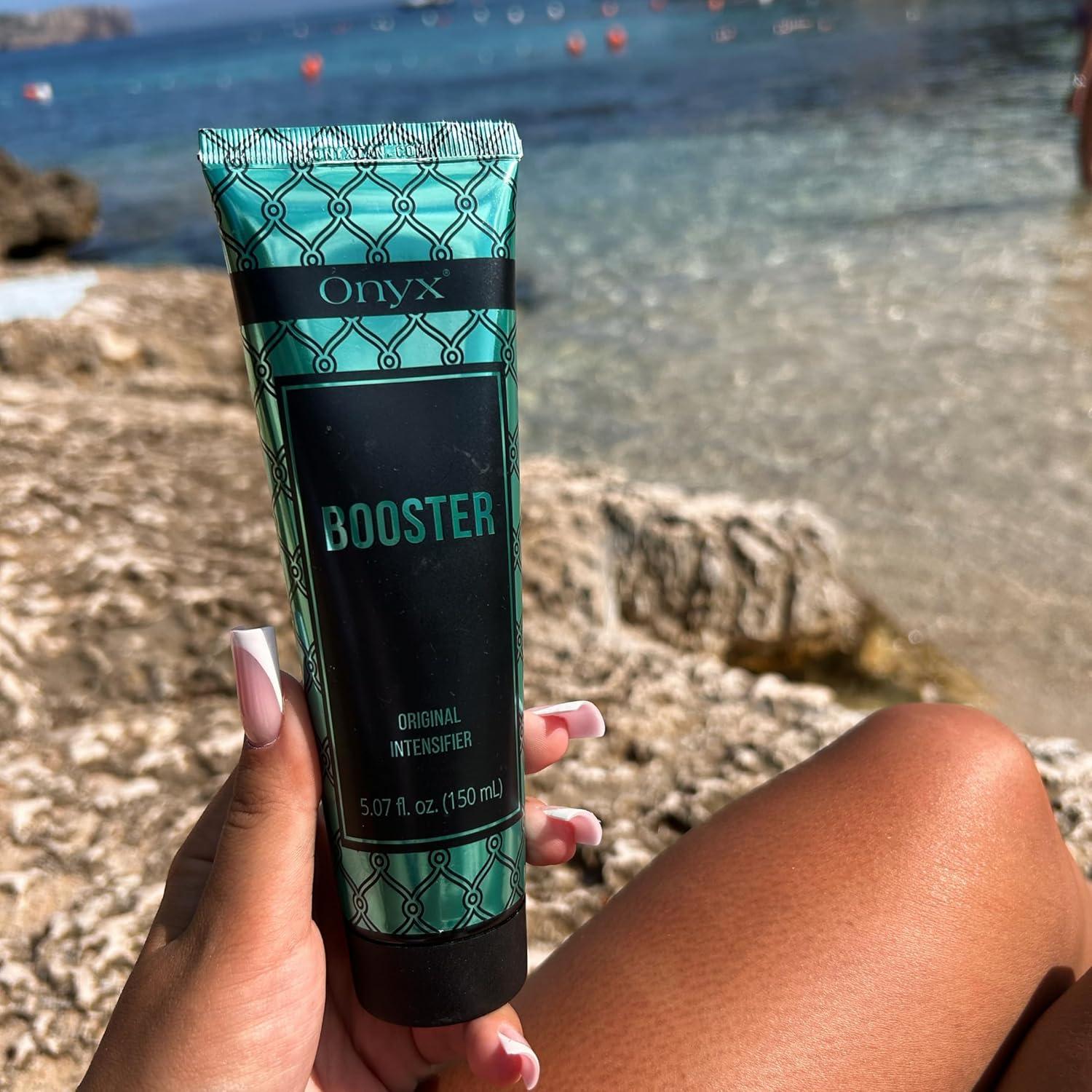 Loción Intensificadora de Bronceado Onyx Booster 150 ml - Acelerador Sin Bronceador