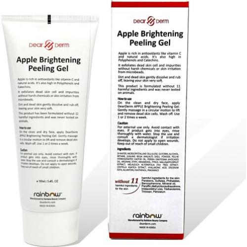 Gel Exfoliante Facial DearDerm Iluminador Manzana 150ml