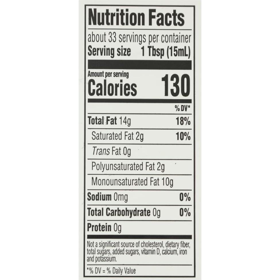 Aceite de Aguacate Orgánico 365 Whole Foods 500 ml Prensado en Frío