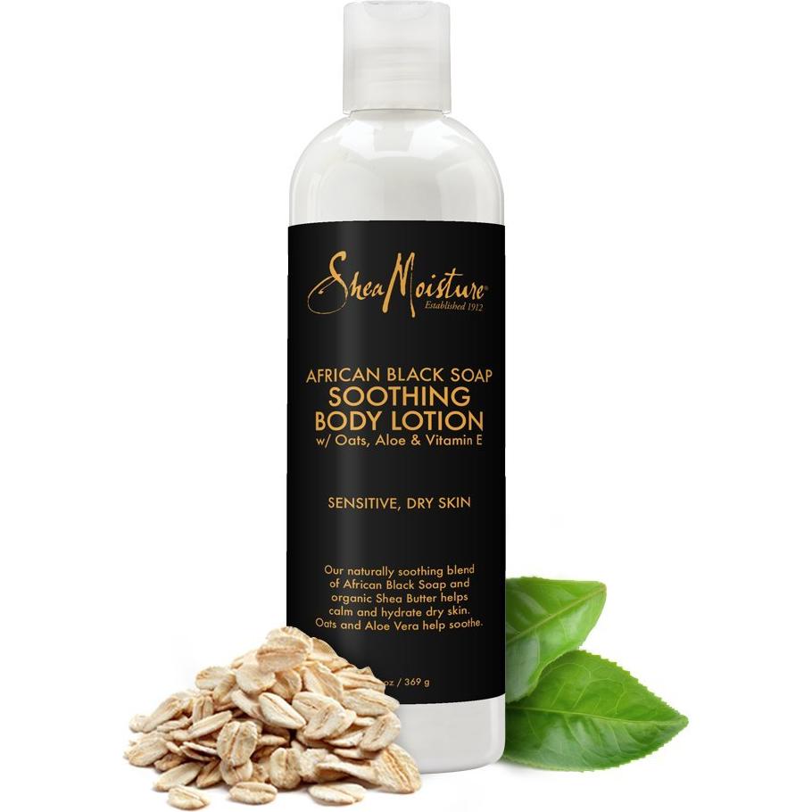 Loción Corporal Calmante SheaMoisture Jabón Negro Africano 368 g