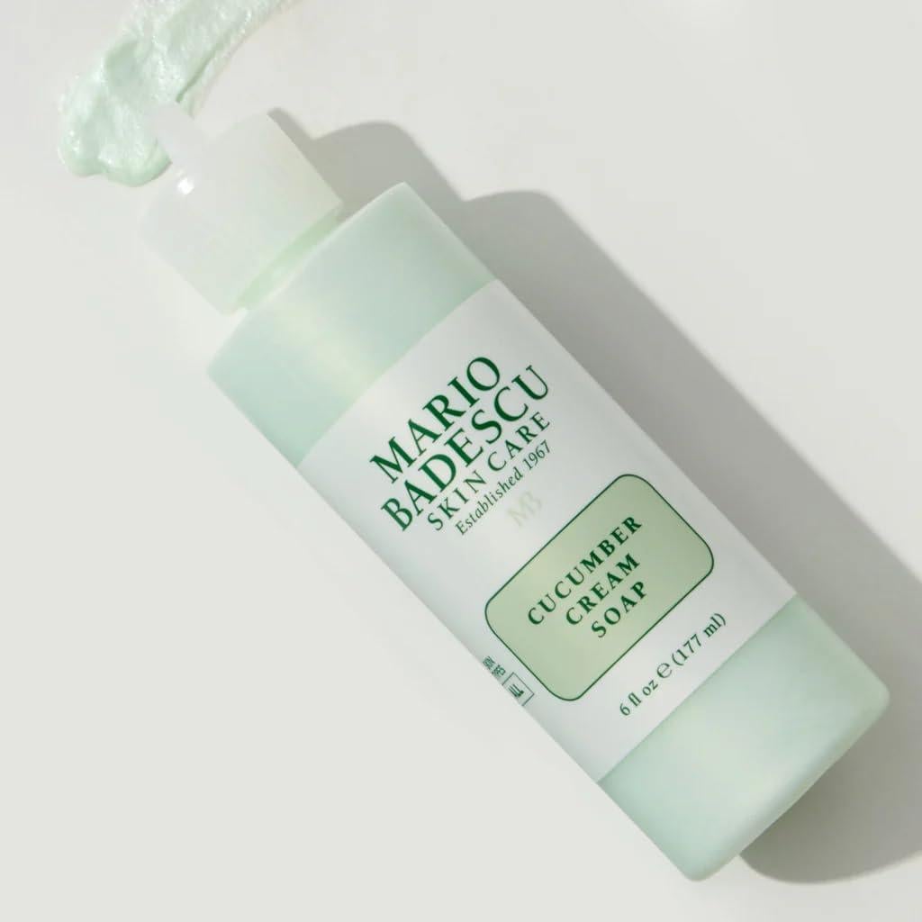 Jabón Crema de Pepino Mario Badescu 177 ml - Limpiador Facial Suave