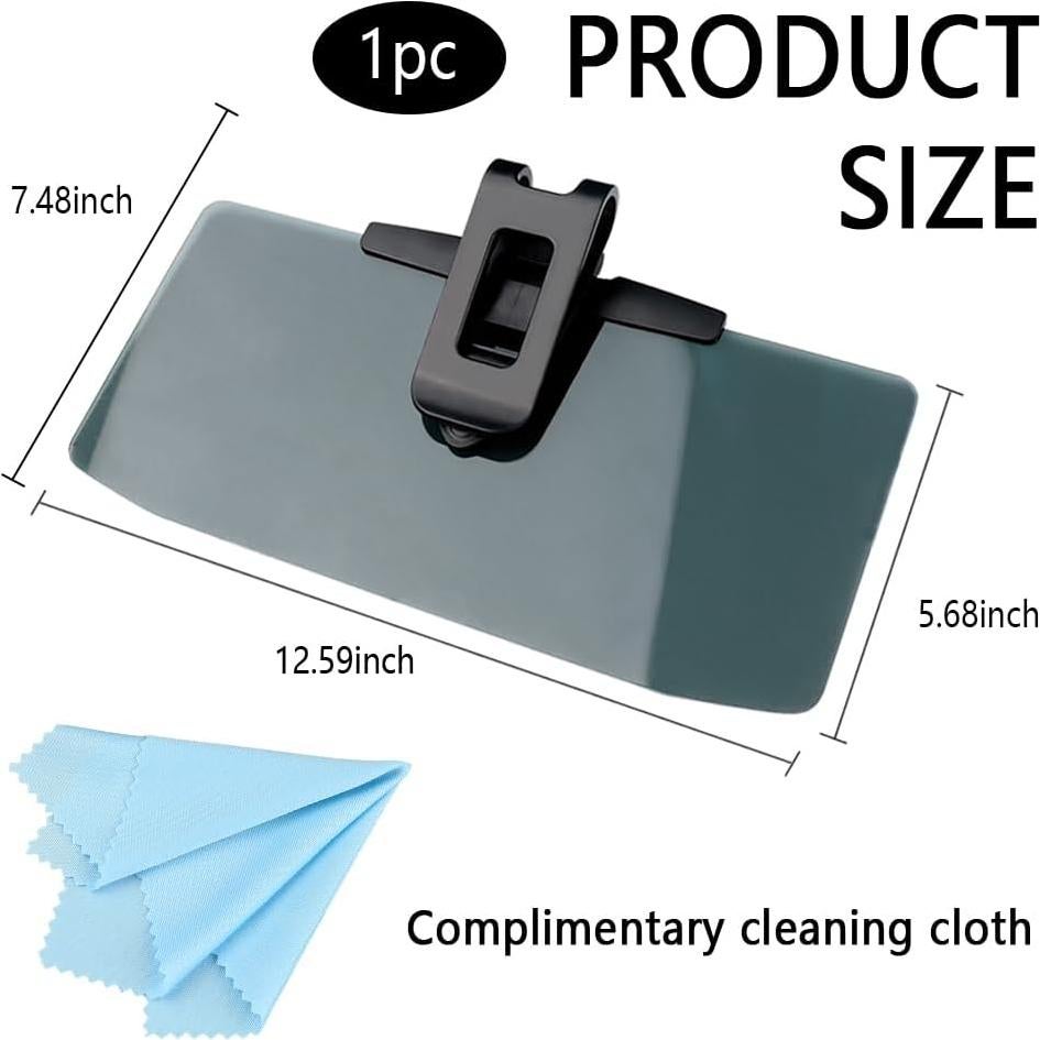 Visera Solar Antirreflejo OFBAND para Coche, 32x19 cm