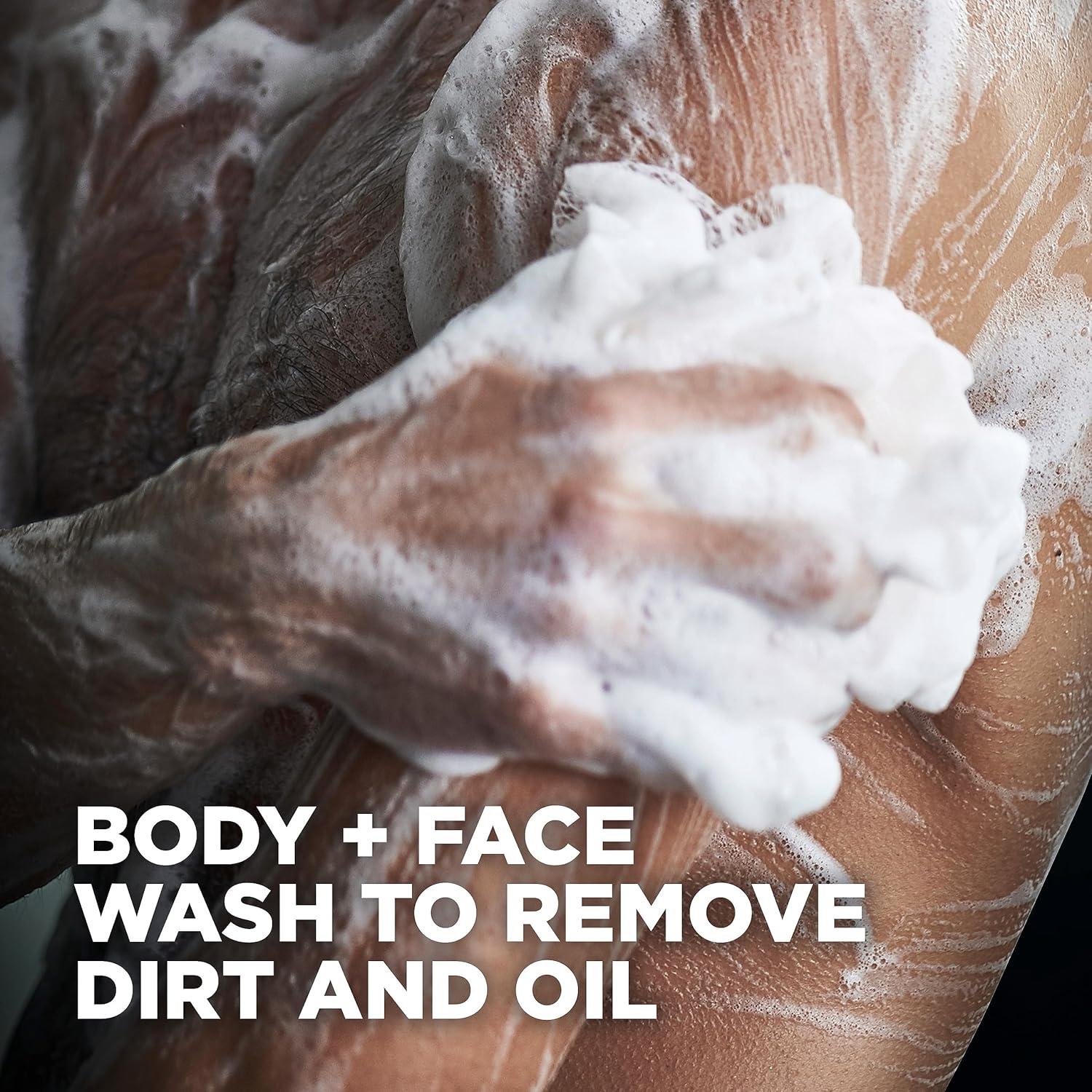 Gel de Ducha Dove Men+Care Carbón y Arcilla 532 ml x4