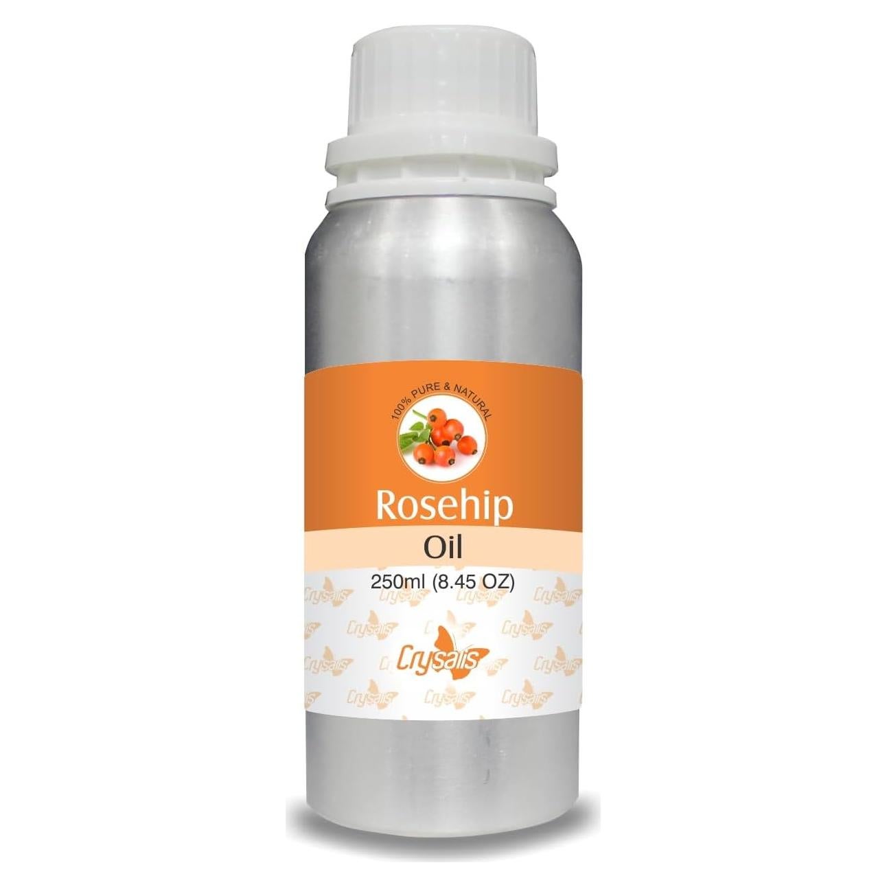 Aceite de Rosa Mosqueta Crysalis 250ml Puro Orgánico