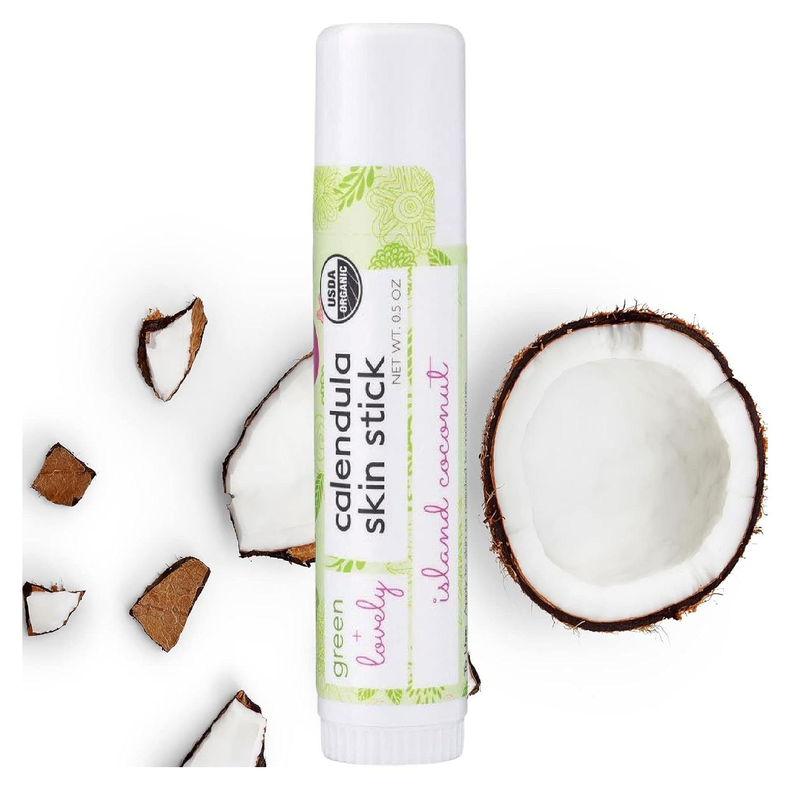 Bálsamo Hidratante Orgánico Calendula Green + Lovely 14 g