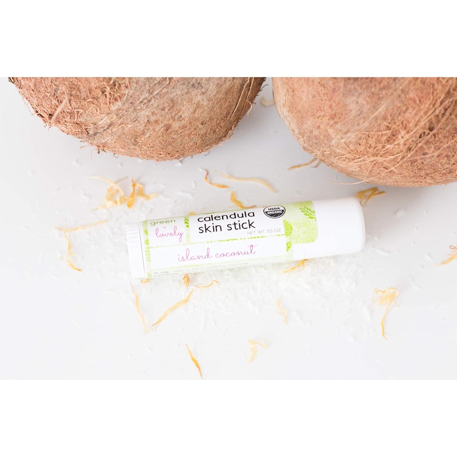 Bálsamo Hidratante Orgánico Calendula Green + Lovely 14 g