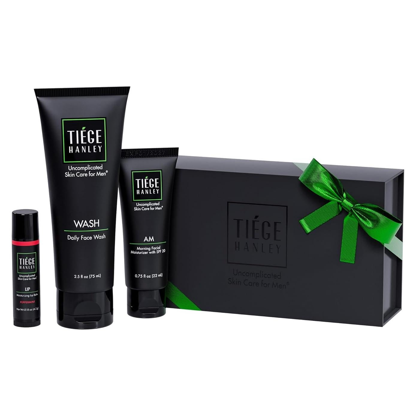 Set de Cuidado de la Piel para Hombres Tiege Hanley Bronce