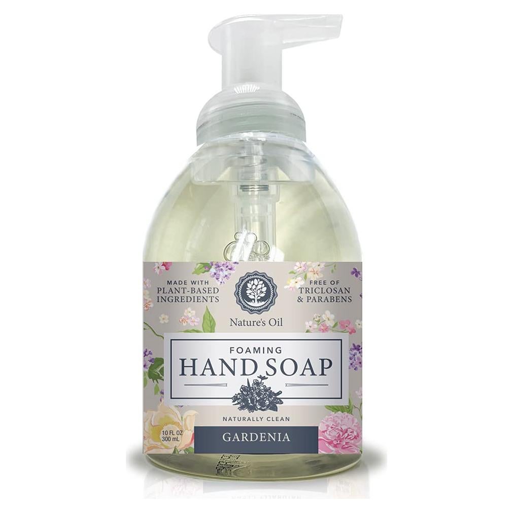 Jabón Espumoso de Manos Natural Gardenia 295 ml - Sin Parabenos