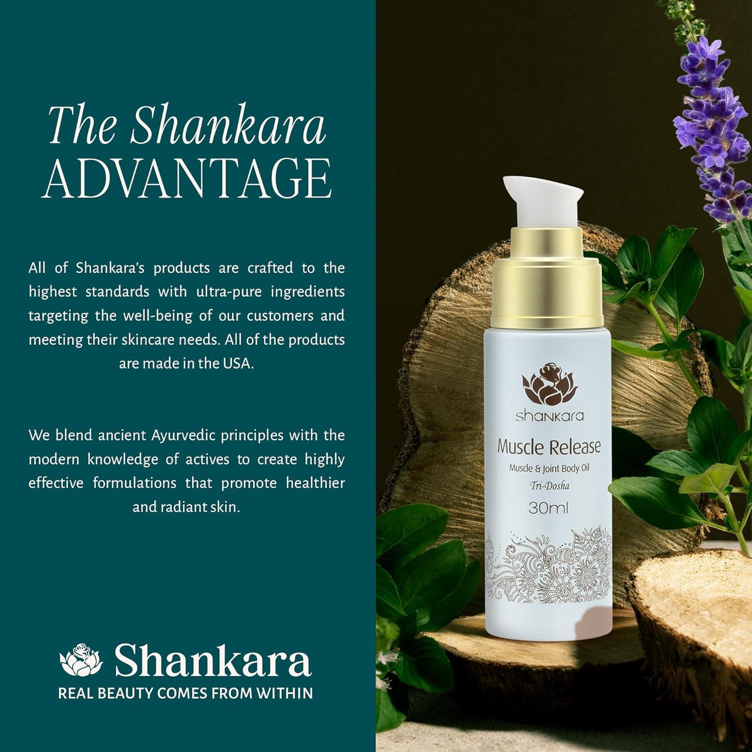 Aceite de Masaje Corporal Shankara 30ml - Alivio Muscular con Lavanda