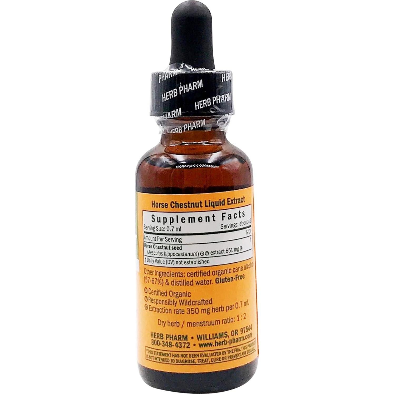 Extracto Líquido Herb Pharm Castaño de Indias 29.57 ml