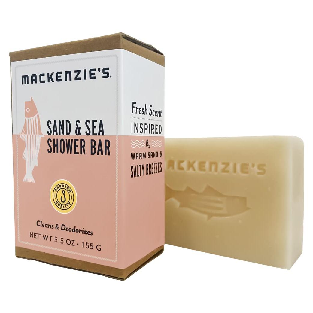 Barra de Ducha MacKenzie Arena y Mar 155.9 g - Jabón Natural