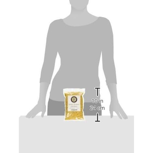 Pellets de Cera de Abeja Amarilla Orgánica Beesworks 396g - Grado Cosmético