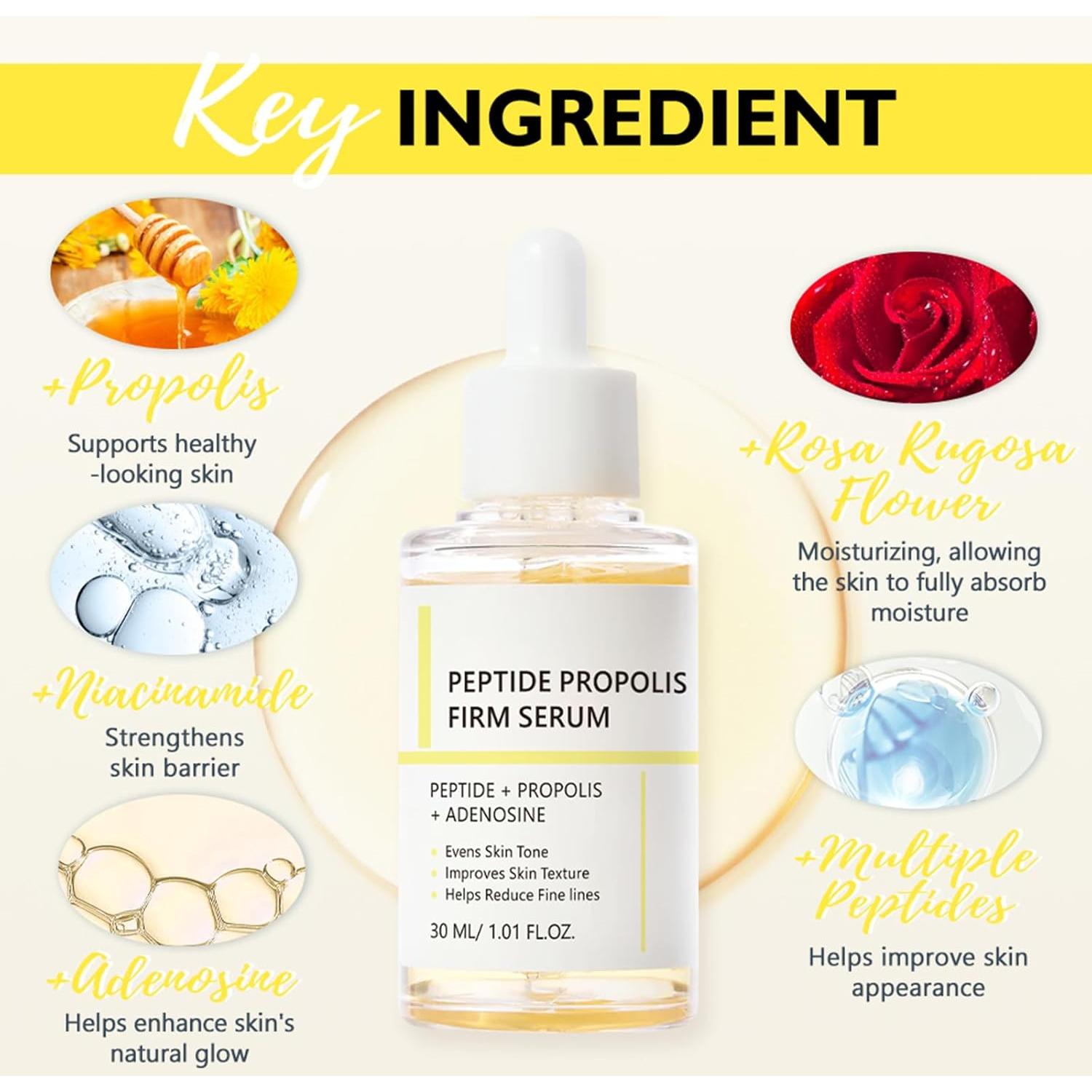 Suero Facial Antienvejecimiento Propolis y Péptidos 30ml