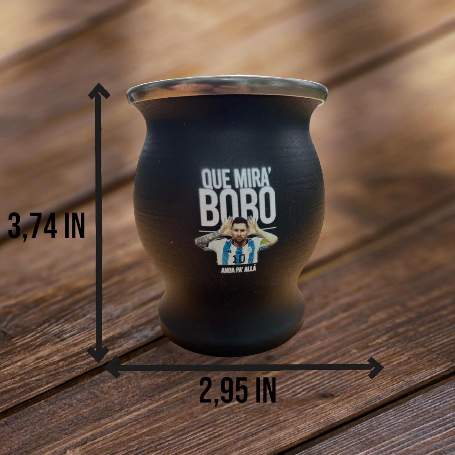 Set de Mate Personalizado MATEAVA Acero Inoxidable 1 Cuenta