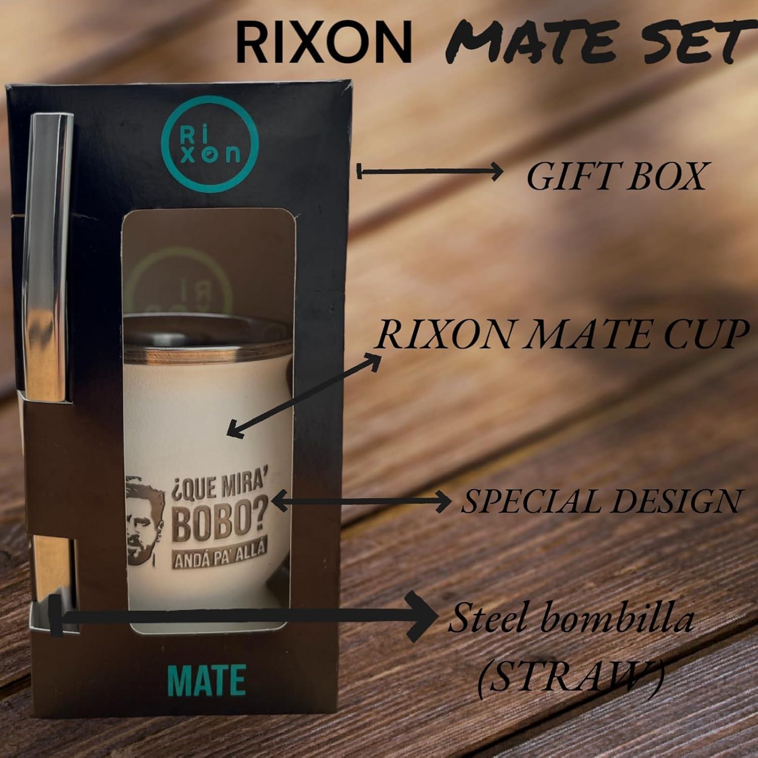 Set de Mate Personalizado MATEAVA Acero Inoxidable 1 Cuenta