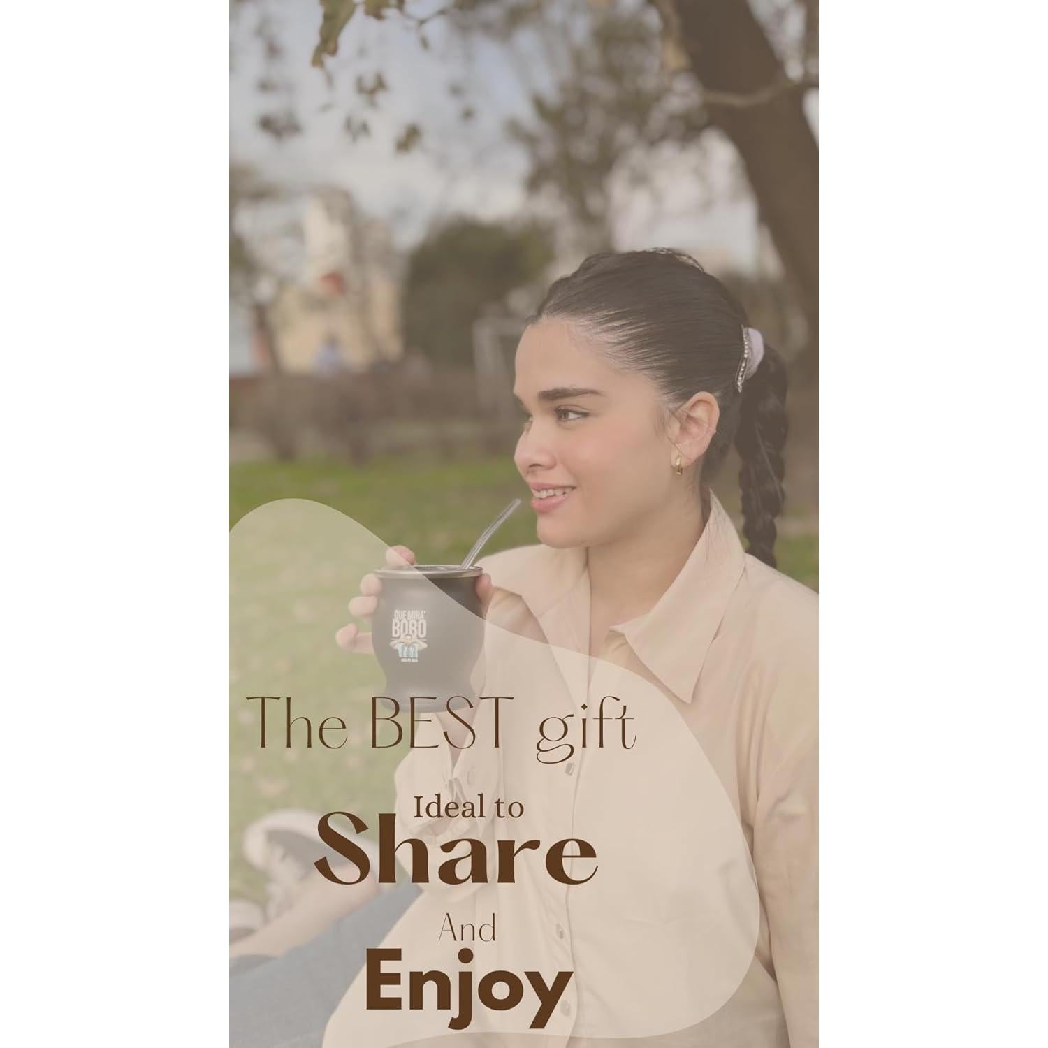 Set de Mate Personalizado MATEAVA Acero Inoxidable 1 Cuenta