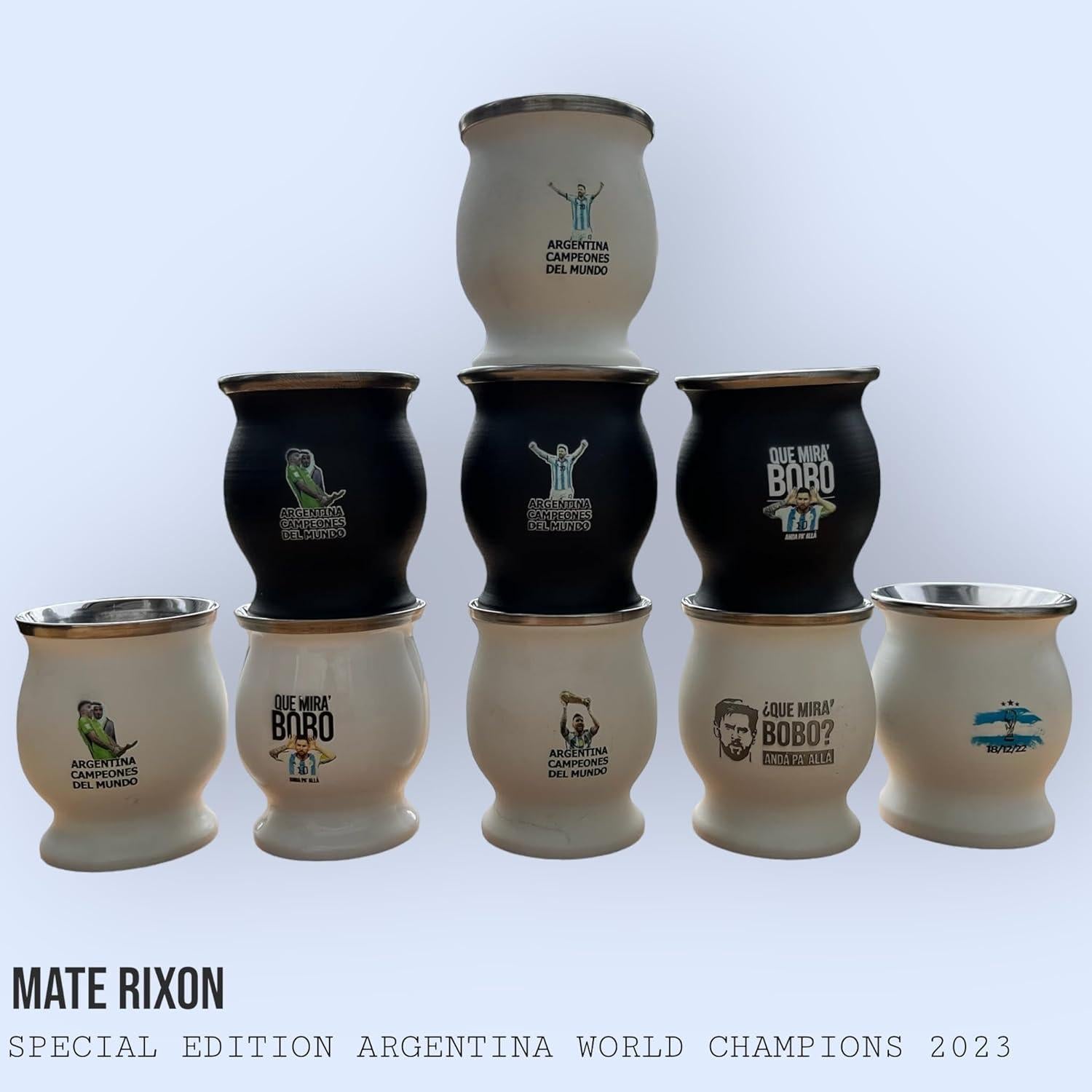 Set de Mate Personalizado MATEAVA Acero Inoxidable 1 Cuenta