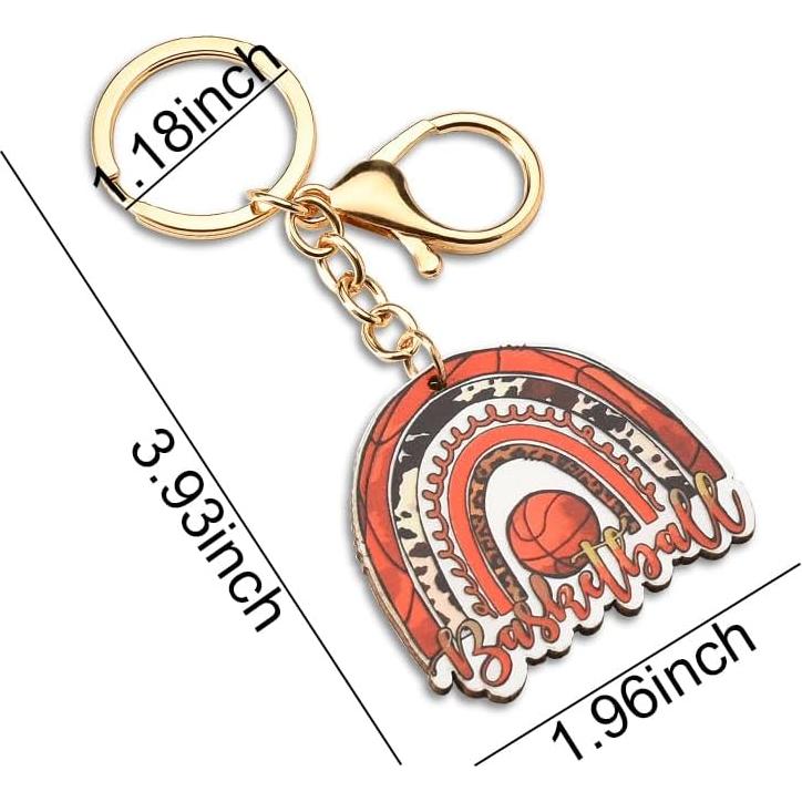 Llavero de Baloncesto MXXGMYJ para Mochila 12x5cm