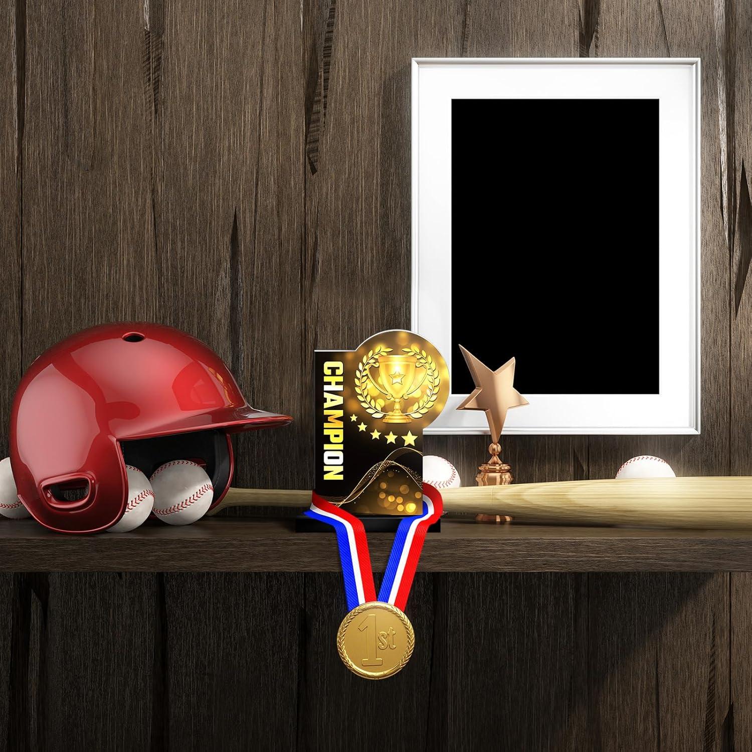 Trofeo Campeón MVP Acrílico 6 Piezas 15.5 cm Loetere