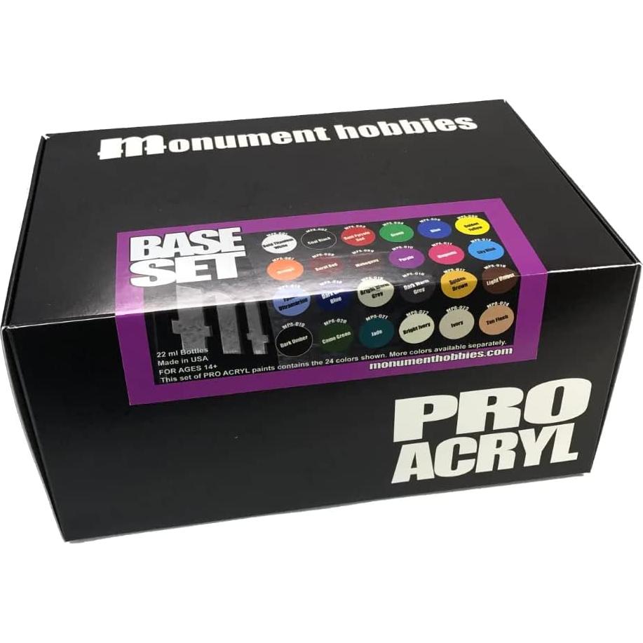 Pinturas Acrílicas Pro Acryl Monument Hobbies 17.85 Oz Mate