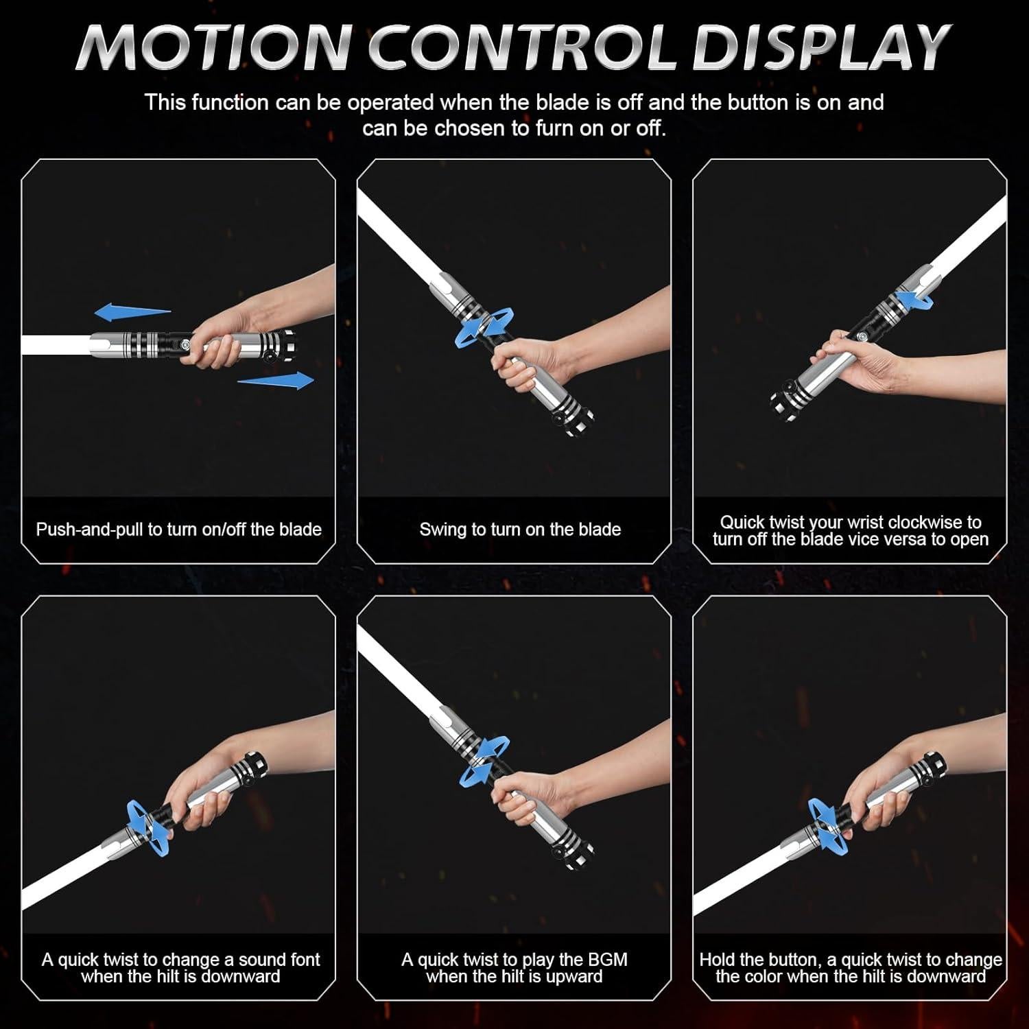 Sable de Luz Smooth Swing ELESKOCO RGB 16 Colores 0.79kg