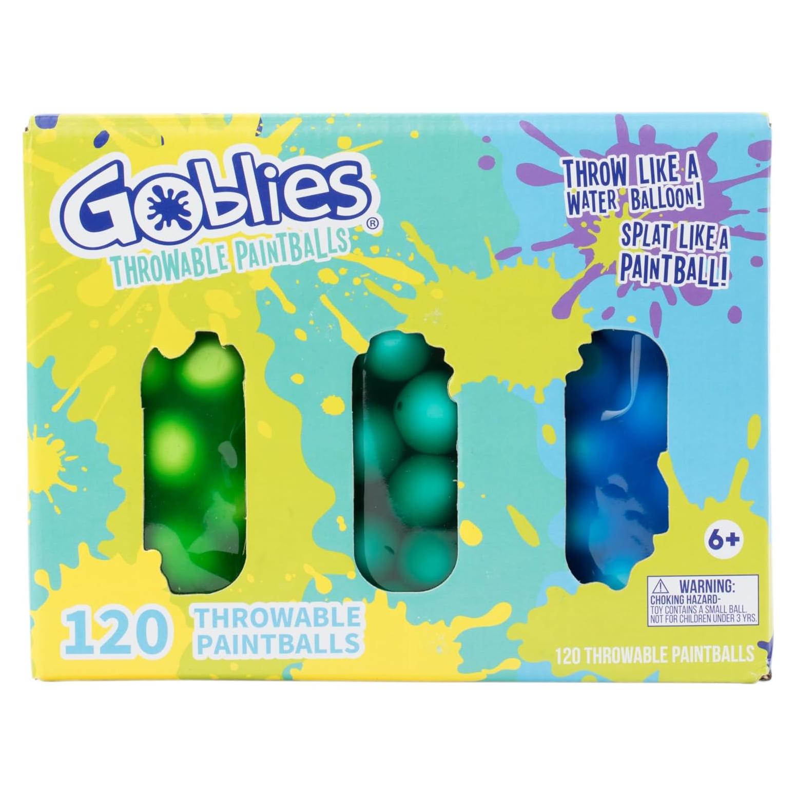 Goblies Bolas de Pintura Lanzables - Paquete de 40 Unidades