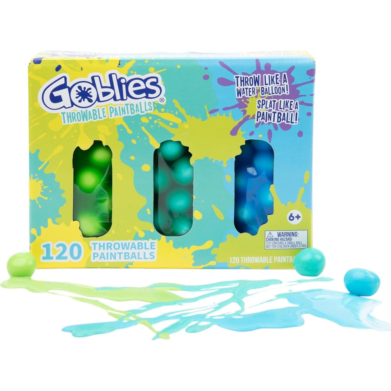 Goblies Bolas de Pintura Lanzables - Paquete de 40 Unidades