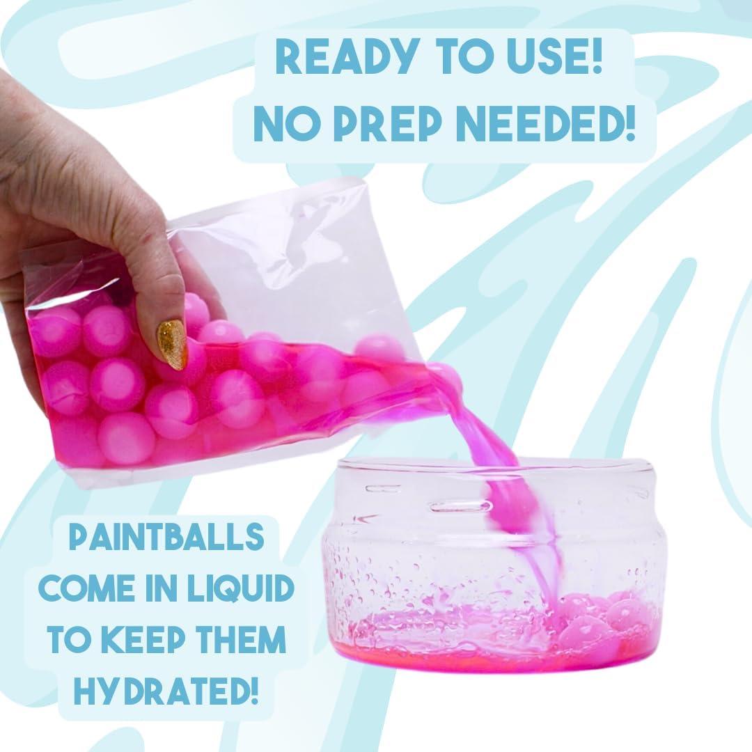 Goblies Bolas de Pintura Lanzables - Paquete de 40 Unidades