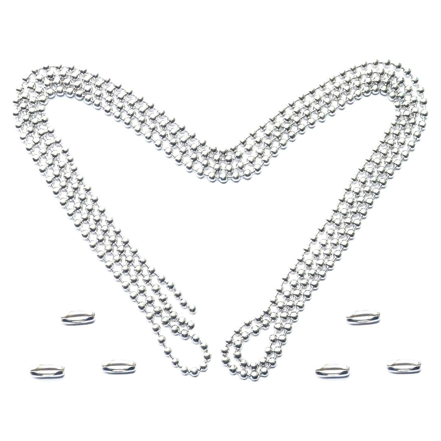 Cadena de Tirar para Ventilador de Techo 1.5m Acero Inoxidable