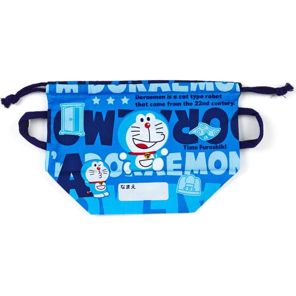 Bolsa de Almuerzo Sanrio Doraemon 27x12x18.5cm Cierre de Cuerda