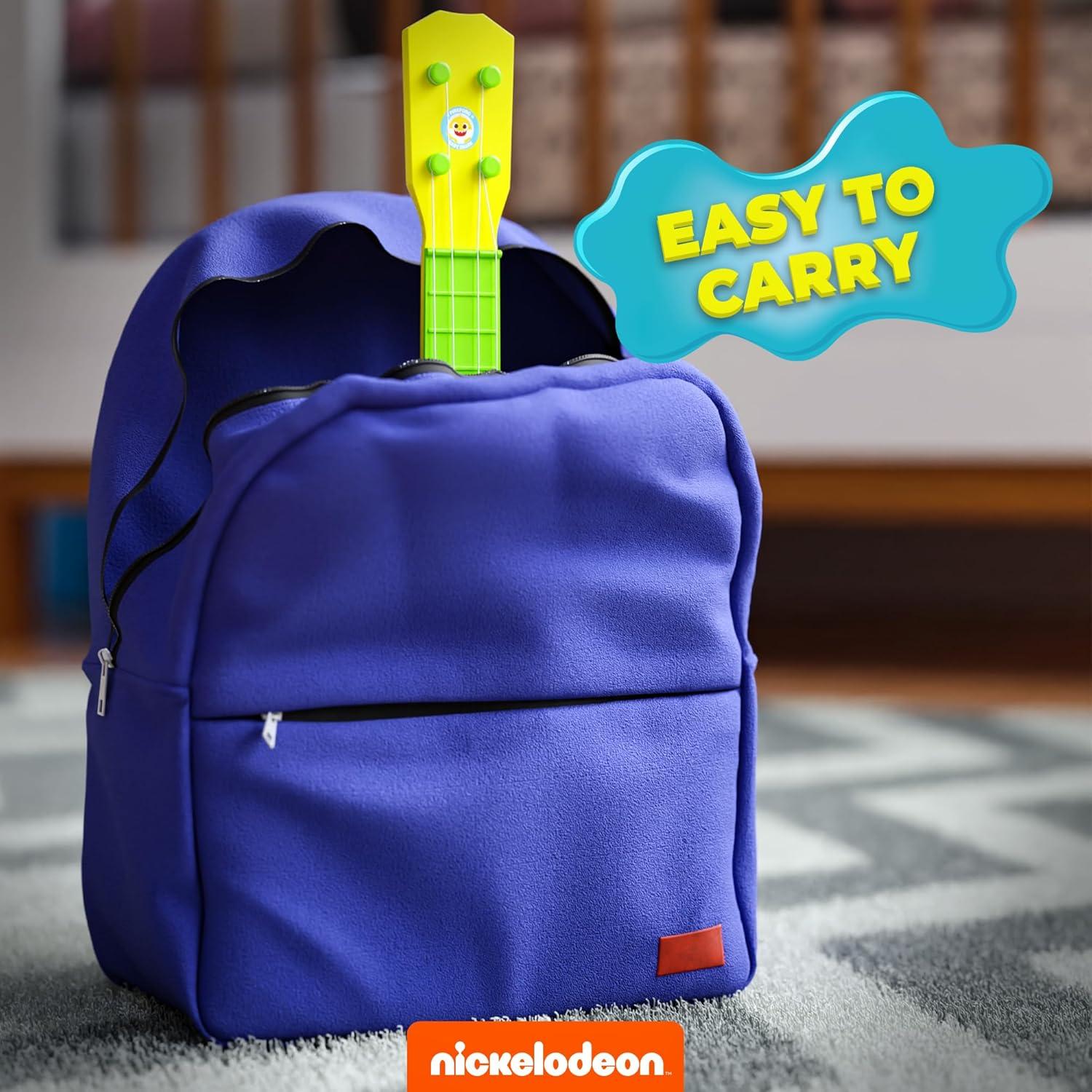 Ukulele Baby Shark Lollipop 4 Cuerdas para Niños 19.1x5.6x41.4cm