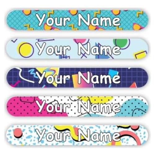 Etiquetas Mini Personalizadas Oliver 100 Unidades 5x1.3cm