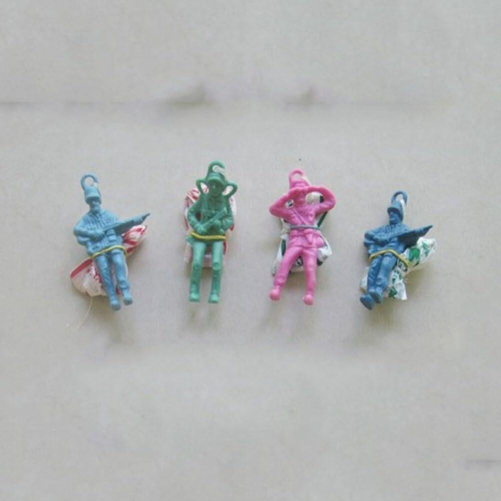 24 Juguetes Paracaídas Imitación Real Ibasenice para Niños