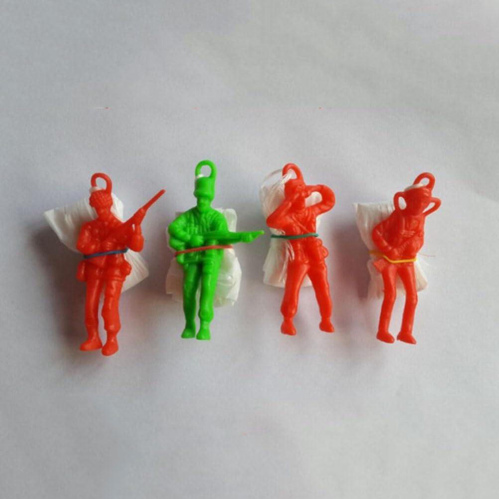 24 Juguetes Paracaídas Imitación Real Ibasenice para Niños