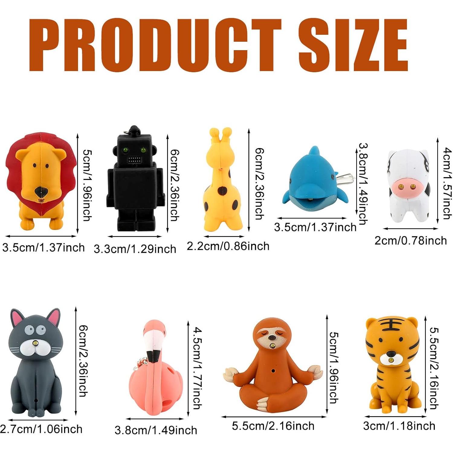 9 Linternas de Enfermera Pediátrica ZHUAL con Luz LED