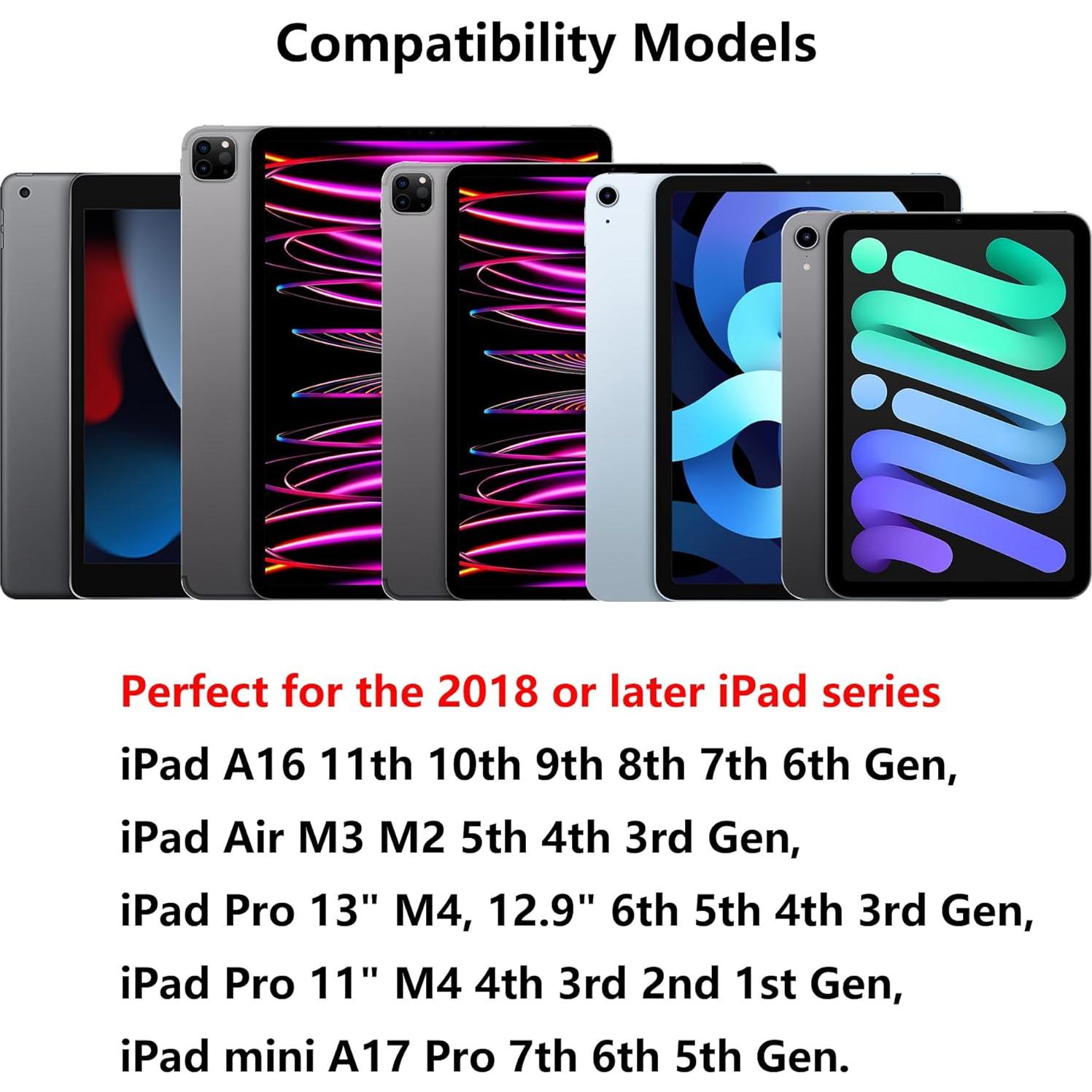 Lápiz Stylus Waiktyne para iPad A16 11" 10" 9" 8" 7" 6" Gen