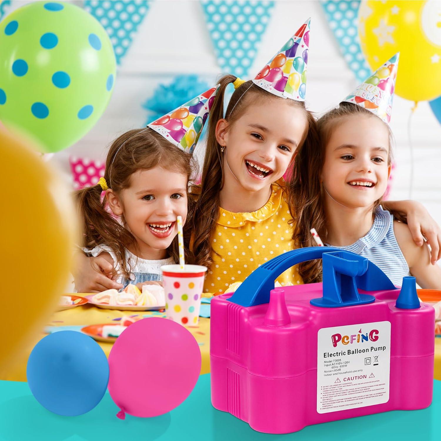 Bomba Eléctrica de Globos PCFING 1.07 kg Doble Boquilla