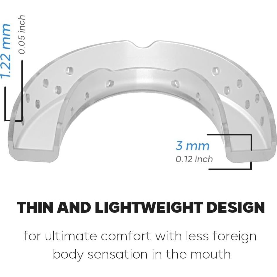Férula Dental KOHEEL para Bruxismo Nocturno - 2 Grandes y 2 Pequeñas