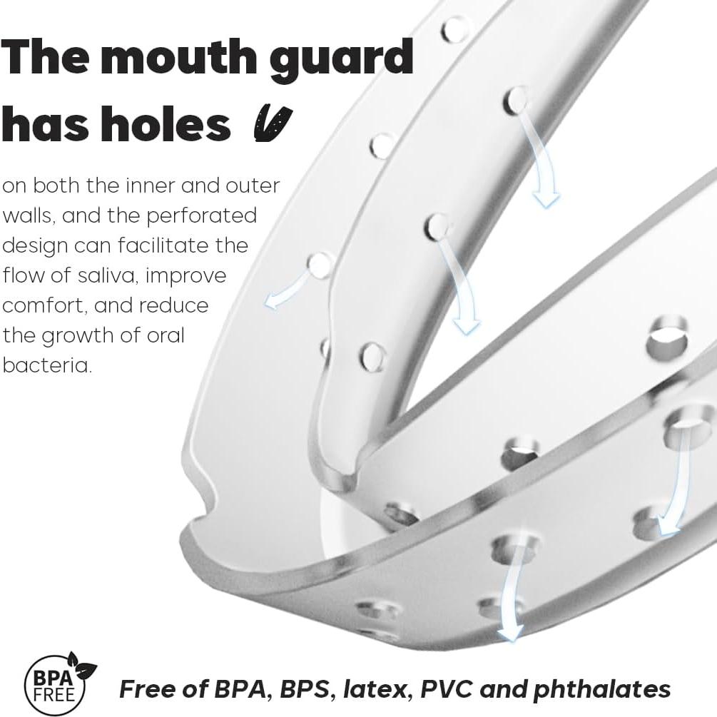 Férula Dental KOHEEL para Bruxismo Nocturno - 2 Grandes y 2 Pequeñas